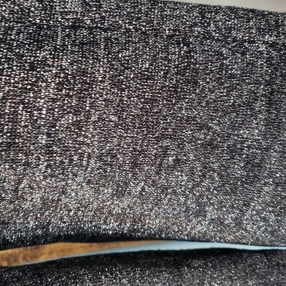 Vintage Back and Silver Jacket with Boa - Picture 3 of 9